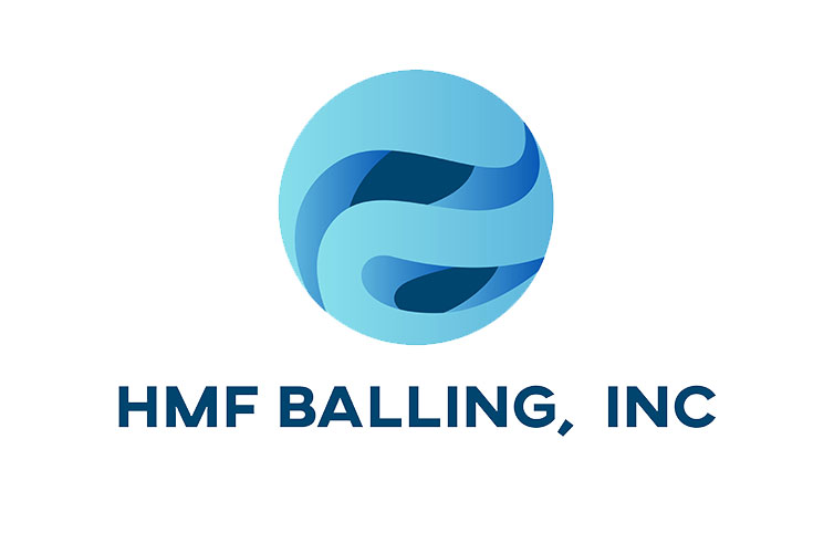 HMF Balling logo in white for payment processing